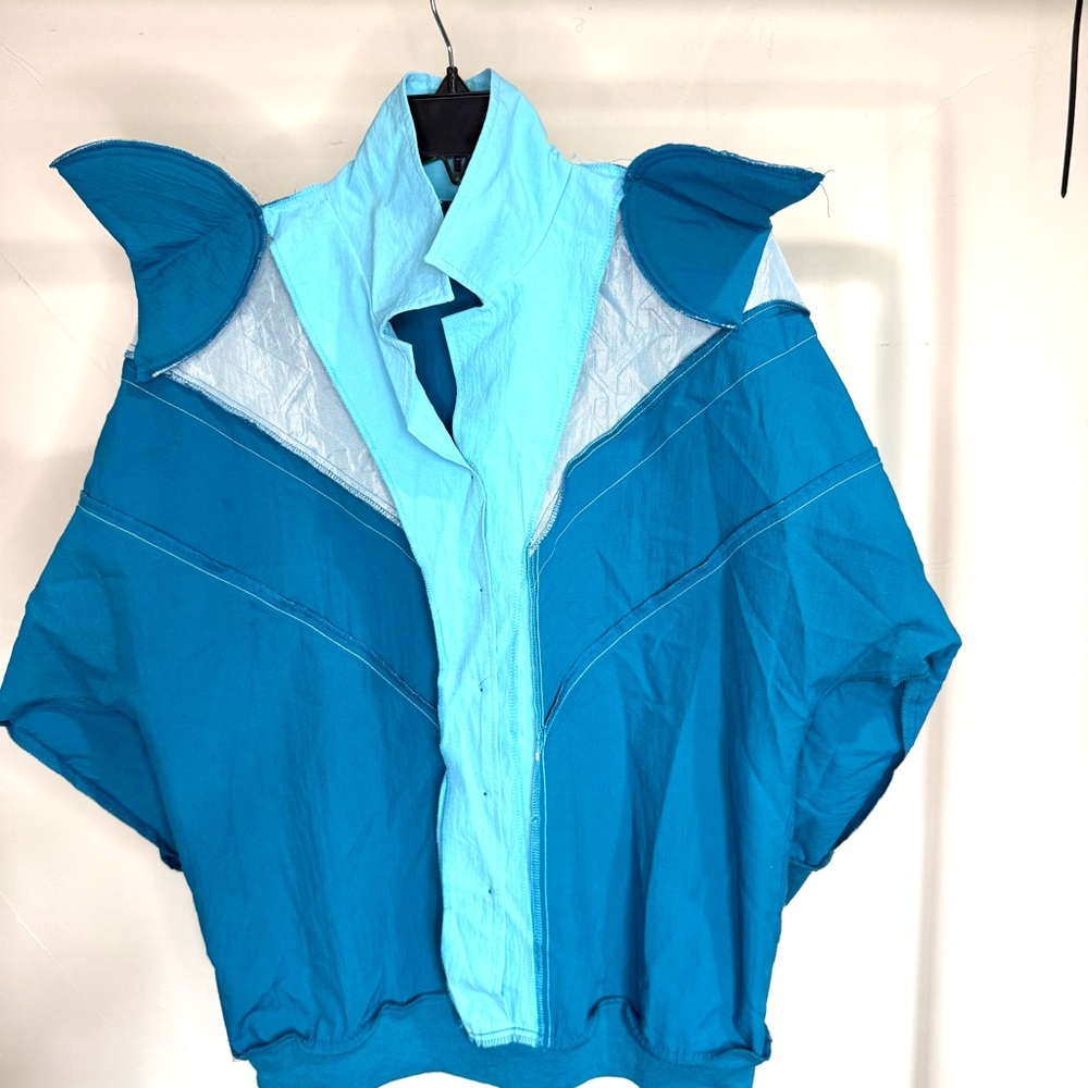 Teal Button-Up Jacket - Picture 6 of 6